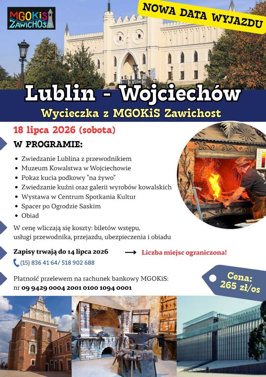 Wyjazd do Lublina i Wojciechowa