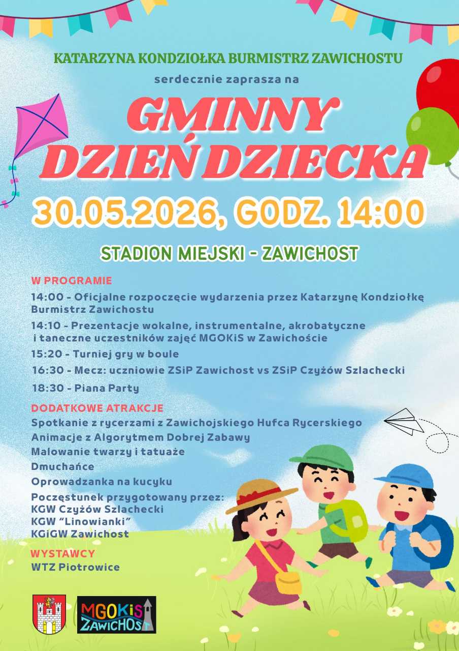 Regulamin Wydarzenia - Gminny Dzień Dziecka 2026